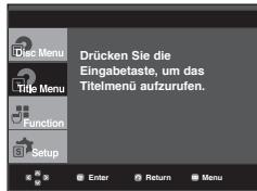 SAMSUNG DVD-1080PR - Titelmenu verwenden - 1
