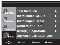 SAMSUNG DVD-1080PR - De toegangscode wijzigen - 1