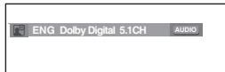 SAMSUNG DVD-1080PR - Utilisation du bouton AUDIO (DVD/ MPEG4) - 1