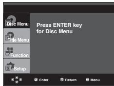 SAMSUNG DVD-1080PR - Using the Disc Menu - 1