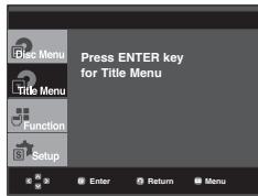 SAMSUNG DVD-1080PR - Using the Title Menu - 1