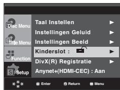 SAMSUNG DVD-1080PR - De toegangscode wijzigen - 2