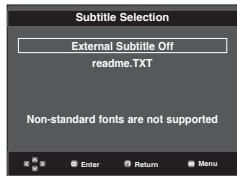SAMSUNG DVD-1080PR - Using the SUBTITLE button (DVD/ MPEG4) - 2
