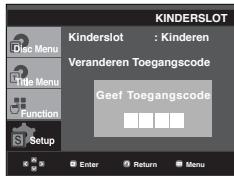 SAMSUNG DVD-1080PR - De toegangscode wijzigen - 4