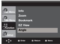 SAMSUNG DVD-1080PR - Using the ANGLE function (DVD) - 1