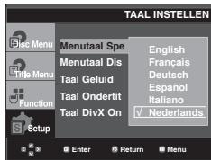 SAMSUNG DVD-1080PR - Menutaal spelER - 1
