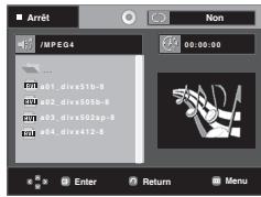 SAMSUNG DVD-1080PR - Fonction lecture de fichiers MPEG4 - 1