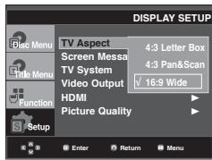 SAMSUNG DVD-1080PR - TV Aspect - 1