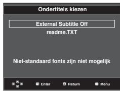 SAMSUNG DVD-1080PR - De toets SUBTITLE gezruiken(DVD/MPEG4) - 2