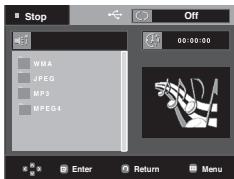 SAMSUNG DVD-1080PR - Using the USB HOST feature - 2