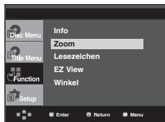 SAMSUNG DVD-1080PR - Zoom-Funktion verwenden (DVD) - 1