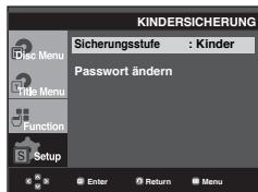 SAMSUNG DVD-1080PR - Alterseinstufung einstellen - 3