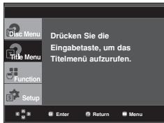 SAMSUNG DVD-F1080W - Titelmenü verwenden - 1