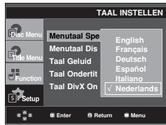 SAMSUNG DVD-F1080W - Menutaal speler - 1