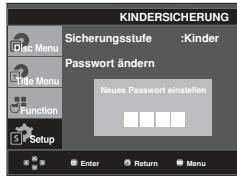 SAMSUNG DVD-F1080W - Kennwort ändern - 5