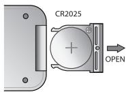 SAMSUNG DVD-F1080W - Legen Sie die Batterien in die Fernbedienung ein. - 1