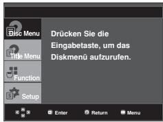 SAMSUNG DVD-F1080W - Disc Menu (Disc-Menü) verwenden - 1