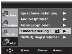 SAMSUNG DVD-F1080W - Alterseinstufung einstellen - 2