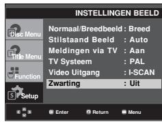 SAMSUNG DVD-F1080W - ⑦ Beeld kwaliteit / Zwarting - 1