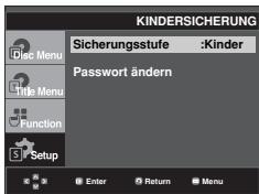 SAMSUNG DVD-F1080W - Alterseinstufung einstellen - 3
