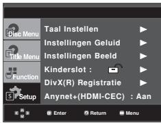 SAMSUNG DVD-F1080W - Anynet+(HDMI-CEC) instellen (alleen DVD-F1080) - 1