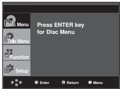 SAMSUNG DVD-F1080W - Using the Disc Menu - 1