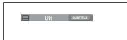 SAMSUNG DVD-F1080W - De toets SUBTITLE gebruiken (DVD/MPEG4) - 3
