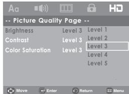 SAMSUNG DVD-H1080 - Setting Up Picture Quality - 3