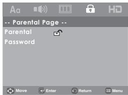SAMSUNG DVD-H1080 - Changing the Password - 1