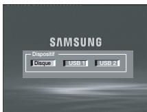 SAMSUNG DVD-H1080 - Utilisation de la fonctionnalité USBHOST (HÔTE USB) - 1