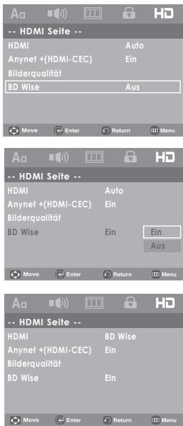 SAMSUNG DVD-H1080 - BD Wise einstellen - 1