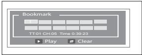 SAMSUNG DVD-H1080 - Using theBookmark Function (DVD) - 2