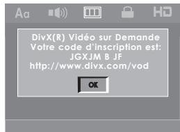 SAMSUNG DVD-H1080 - Configuration des options d'affichage - 5