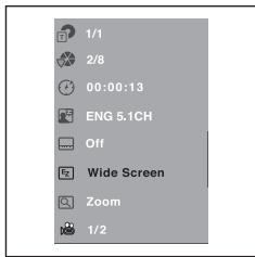 SAMSUNG DVD-H1080 - To play back using aspect ratio (DVD) - 1