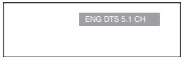 SAMSUNG DVD-H1080 - Utilisation du bouton  AUDIO (DVD/MPEG4) - 1