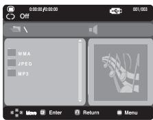 SAMSUNG DVD-H1080B - Using the USB HOST feature - 2