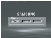SAMSUNG DVD-H1080B - Using the USB HOST feature - 1