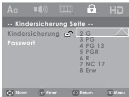 SAMSUNG DVD-H1080B - Alterseinstufung einstellen - 2