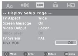 SAMSUNG DVD-H1080B - DivX VOD - 1