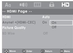SAMSUNG DVD-H1080B - Setting Up Anynet+(HDMI-CEC) - 2