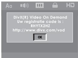 DivX(R) Video On Demand Uw registratie code is : RHYTX2HZ http://www.divx.com/vod OK