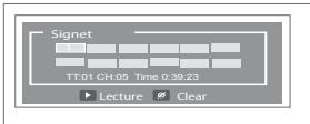 Signet TT:01 CH:05 Time 0:39:23 ▶ Lecture ✉ Clear