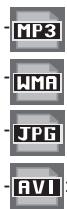 SAMSUNG DVD-H1080R - Menu Clips pour MP3/WMA/JPEG/MPEG4/CD Audio - 2
