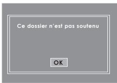 Ce dossier n'est pas soutenu OK