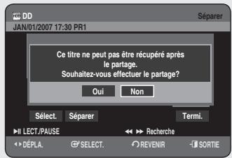 SAMSUNG DVD-HR756 - Utilisation du bouton TITLE LIST - 7