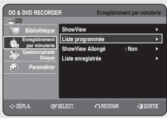 SAMSUNG DVD-HR756 - Utilisation du bouton TIMER - 1