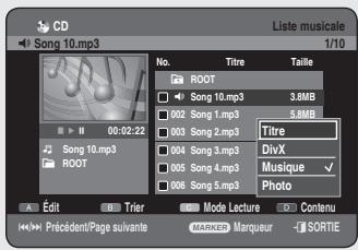 SAMSUNG DVD-HR756 - Sélection du Contenu - 1