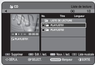 SAMSUNG DVD-HR756 - Liste de lecture - 5