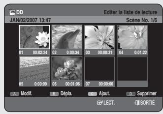 SAMSUNG DVD-HR756 - Ajout d'une scène - 1