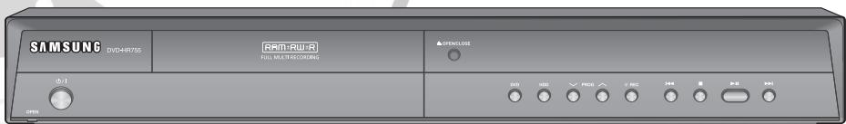 SAMSUNG DVD-HR756 - DVD-HR756 - 3